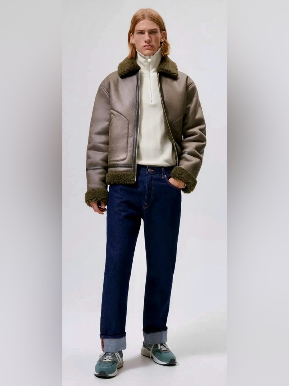 Zara Men’s Biker Jacket